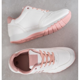 SHELOVET Zapatillas deportivas blanco 4