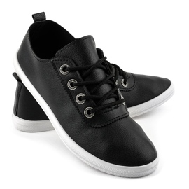 Zapatillas clásicas negras W9786-1 negro 3