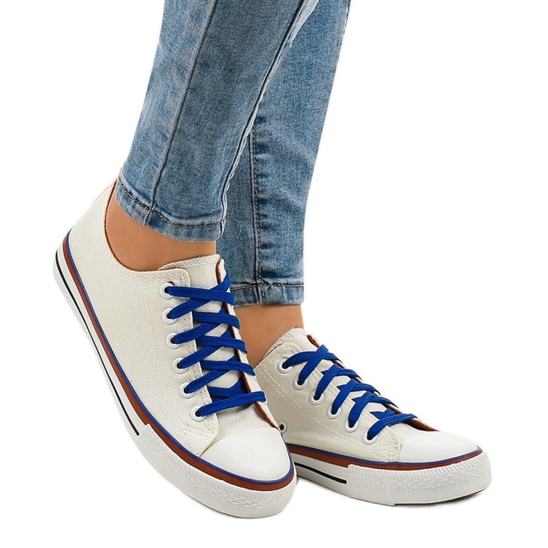 Zapatillas bajas blancas clásicas W03 blanco 1 Zapatillas bajas blancas clásicas W03 blanco 1