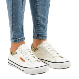 Zapatillas clásicas blancas W11 blanco 1