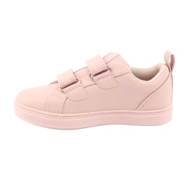 Zapatillas American Club Velcro flores ES11 rojo púrpura azul rosa 2