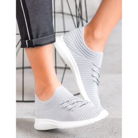 SHELOVET Zapatos sin cordones textiles gris 2