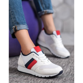 SHELOVET Calzado deportivo clásico blanco 1 SHELOVET Calzado deportivo clásico blanco 1