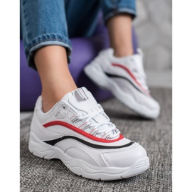 SHELOVET Zapatillas clásicas blancas blanco 2