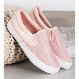 Yes Mile Zapatillas sin cordones rosas rosado 1