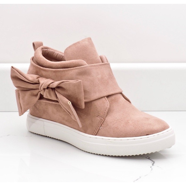 Zapatillas de ante rosa XW37320 1