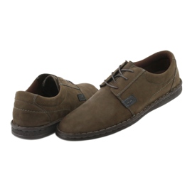 Zapatos confort American Club CY17 oliva multicolor verde 4