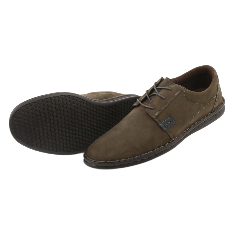 Zapatos confort American Club CY17 oliva multicolor verde 5