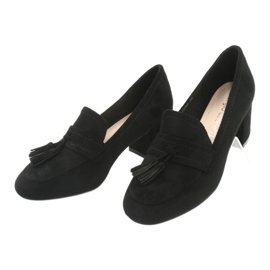 Zapatos en el poste de Sergio Leone PB147 negro 3