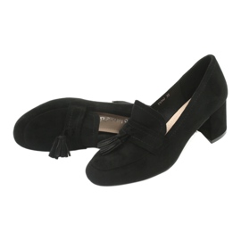 Zapatos en el poste de Sergio Leone PB147 negro 5