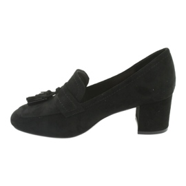 Zapatos en el poste de Sergio Leone PB147 negro 2