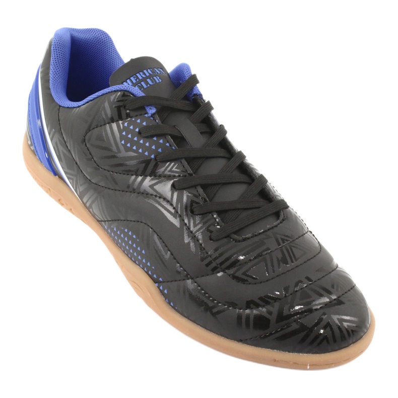 Zapatos de interior para hombre American Club OG13 negro / real 1
