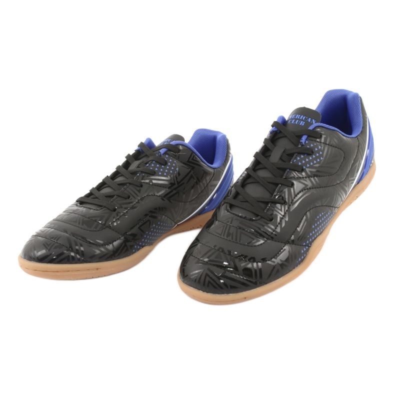 Zapatos de interior para hombre American Club OG13 negro / real 3