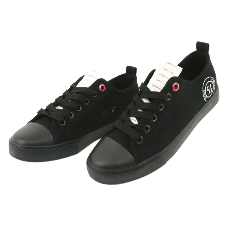 Cross Jeans Zapatillas de deporte empatadas para mujeres ff2r4020 negros 2 Cross Jeans Zapatillas de deporte empatadas para mujeres ff2r4020 negros 2