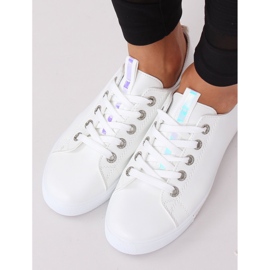 Zapatillas de mujer blancas 6308 White blanco 1