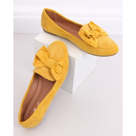 Mocasines con lazo miel B2028 Amarillo 1
