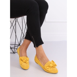 Mocasines con lazo miel B2028 Amarillo 3