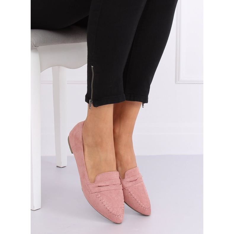 Rosa Mocasines de mujer rosa CH-1M6 Rosa rosado 1 Rosa Mocasines de mujer rosa CH-1M6 Rosa rosado 1