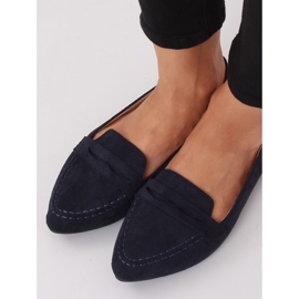 Mocasines mujer azul marino CH-1M6 Blue 2