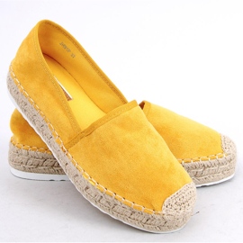 Alpargatas de mujer miel JH91P Amarillo 2