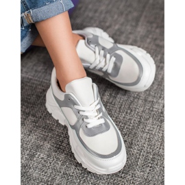 SHELOVET Zapatillas clásicas blancas blanco 3