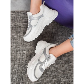 SHELOVET Zapatillas clásicas blancas blanco 4