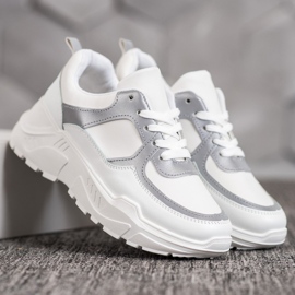 SHELOVET Zapatillas clásicas blancas blanco 1
