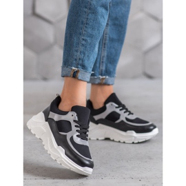 SHELOVET Zapatillas clásicas negras negro 3