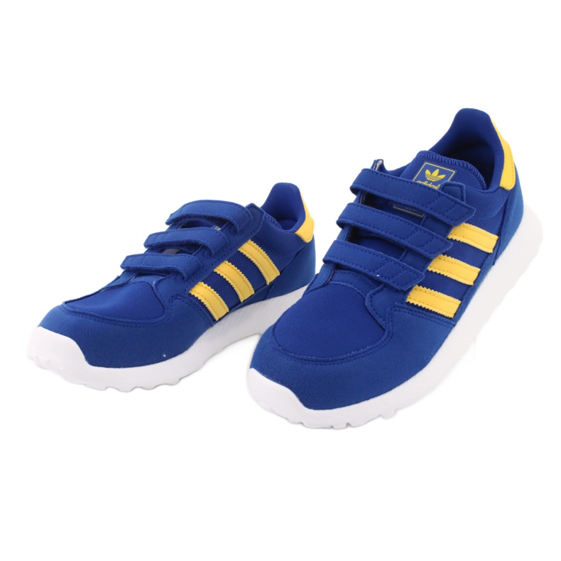 Adidas Originals Forest Grove Cf Jr CG6804 azul amarillo 3