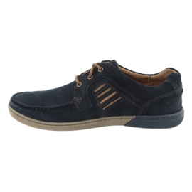 Riko 908 Zapatos de hombres azul marino para hombres 2