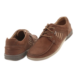 Riko 908 zapatos deportivos para hombres marrón 4