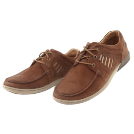 Riko 908 zapatos deportivos para hombres marrón 3