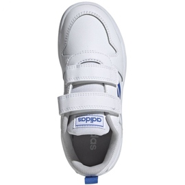 Zapatillas Adidas Tensaur C Jr EF1096 blanco azul 1