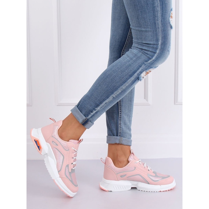 Rosa BO-557 Zapatillas deportivas rosa rosado 1 Rosa BO-557 Zapatillas deportivas rosa rosado 1