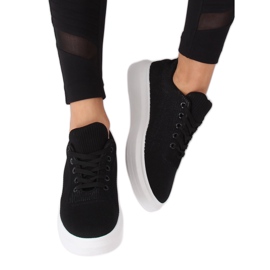 Zapatillas de mujer negras LV82P Black negro 3