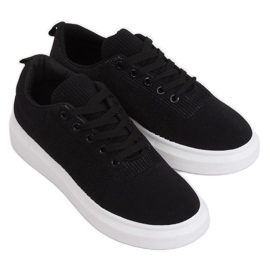 Zapatillas de mujer negras LV82P Black negro 2