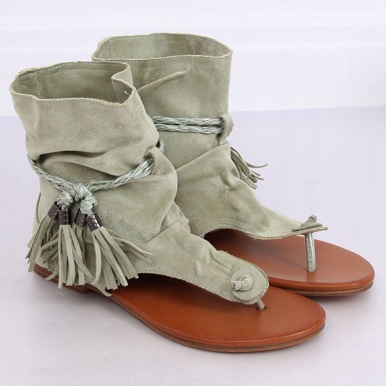 Chanclas verdes con eje SL1011 Verde 1 Chanclas verdes con eje SL1011 Verde 1