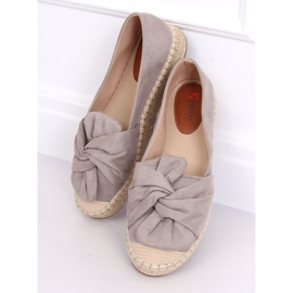 Alpargatas grises para mujer LL-219P Gris 1