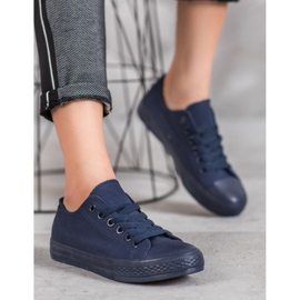 SHELOVET Deportivas Textil Azul Marino 1