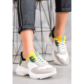 SHELOVET Zapatillas de moda multicolor 2