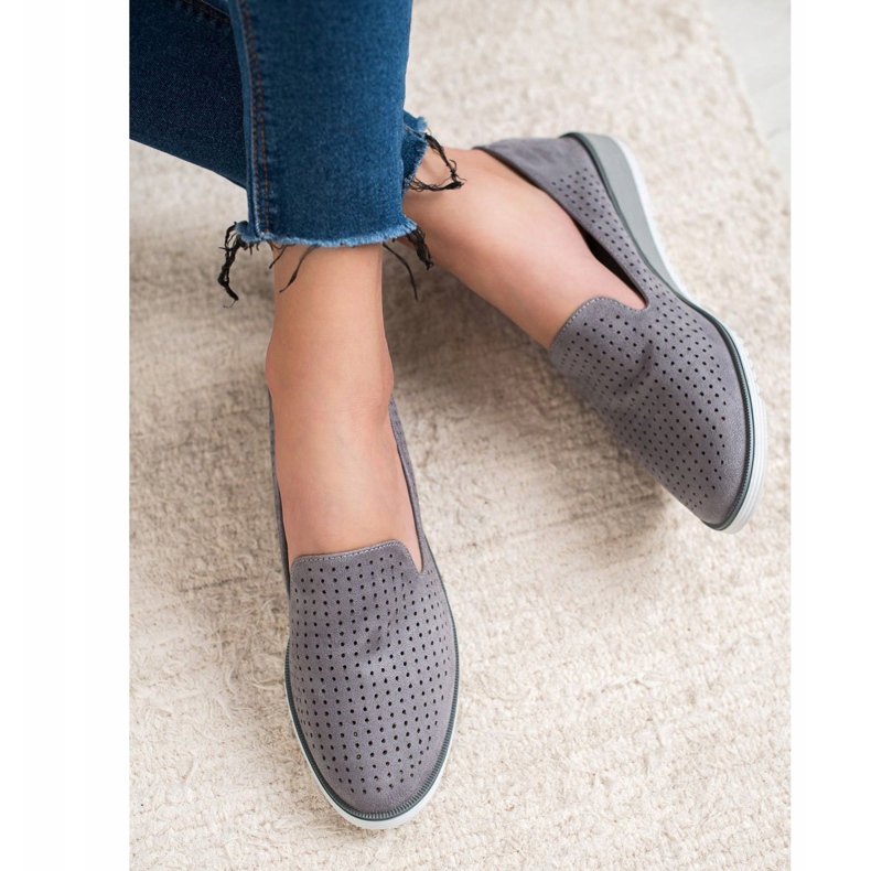 Goodin Señores calados ligeros gris 1