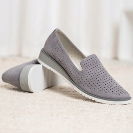 Goodin Señores calados ligeros gris 3