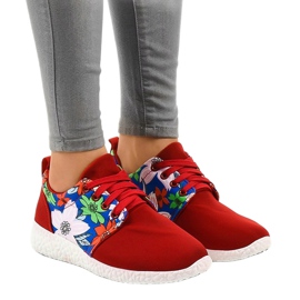 Deportivas rojas 623 rojo multicolor 1 Deportivas rojas 623 rojo multicolor 1