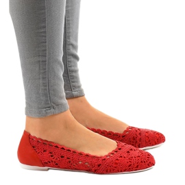 Bailarinas caladas rojas 4701 rojo 2
