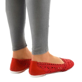 Bailarinas caladas rojas 4701 rojo 3