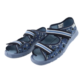 Calzado infantil befado 969Y141 blanco azul marino azul 3