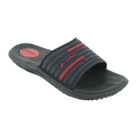 Zapatillas de piscina para hombre Rider 82735 azul marino / rojo 1