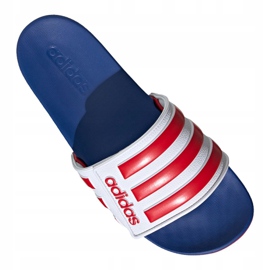 Zapatillas Adidas Adilette Comfort Adj M EG1346 blanco rojo azul 1