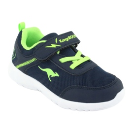KangaRoos Zapatos deportivos para niños 02050 azul marino/verde 1