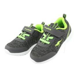 KangaRoos Zapatos para niños deportivos 02051 gris/verde 3 KangaRoos Zapatos para niños deportivos 02051 gris/verde 3